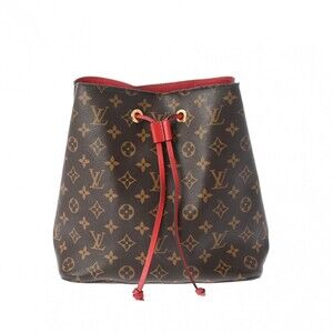 Louis Vuitton Monogram NeoNoe Coquelicot Red Canvas Shoulder Bag
